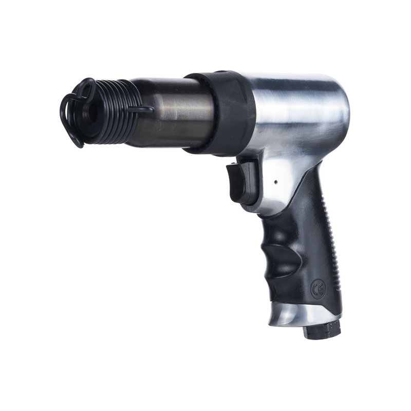  MARTEAU PNEUMATIQUE XINXING 190MM, AVEC RESSORT, BURIN LONG, ALUMINIUM AVEC CAOUTCHOUC